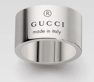 bague gucci homme argent|Bijoux en argent pour homme .